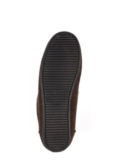 Lazy Dogz Blue Hendrix II Faux Fur Lined Full Slippers