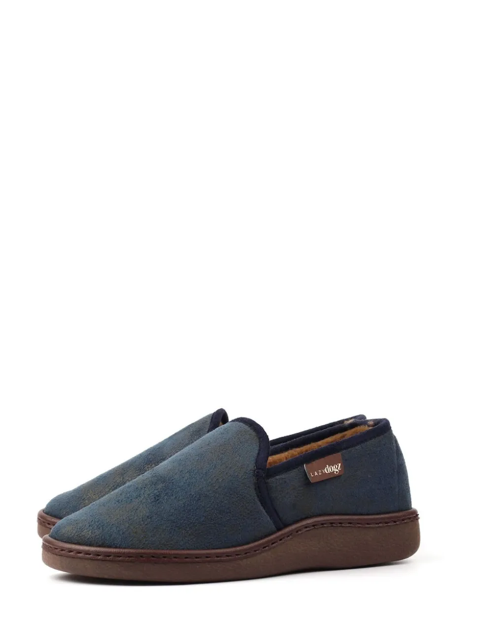 Lazy Dogz Blue Manor II Full Slippers