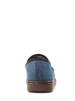 Lazy Dogz Blue Oliver Warm Lined Full Slippers