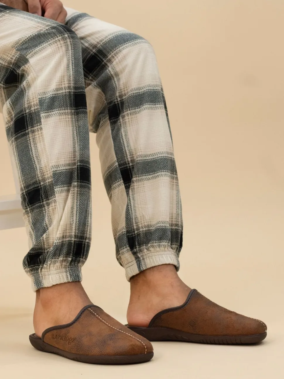 Lazy Dogz Blue Tees II Slip On Mule Slippers