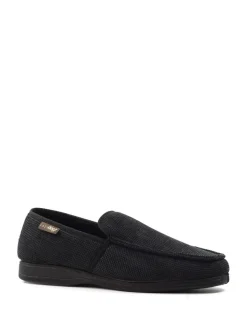 Lazy Dogz Dylan Full Black Slippers
