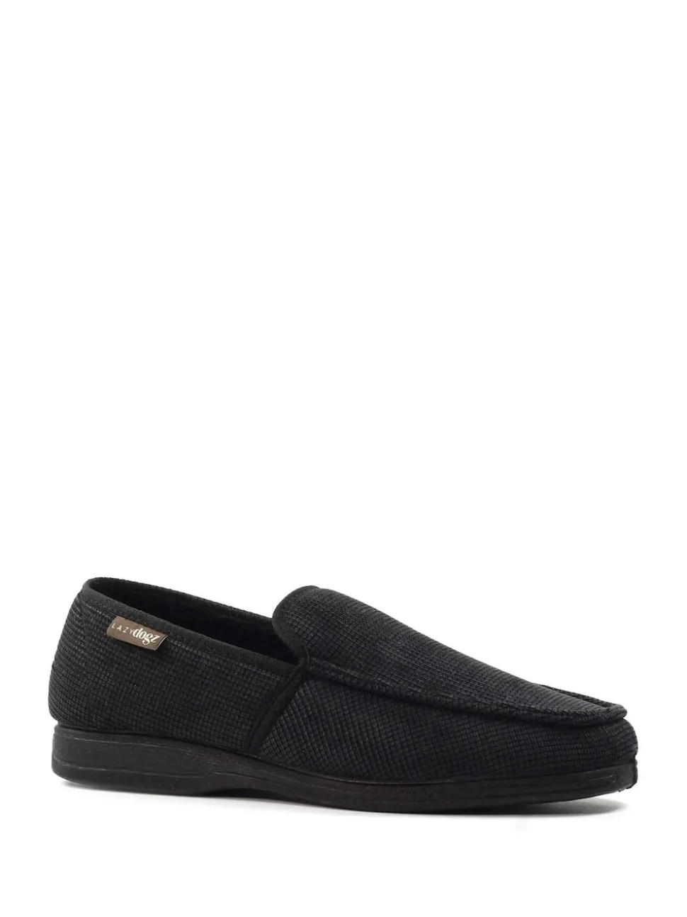 Lazy Dogz Dylan Full Black Slippers
