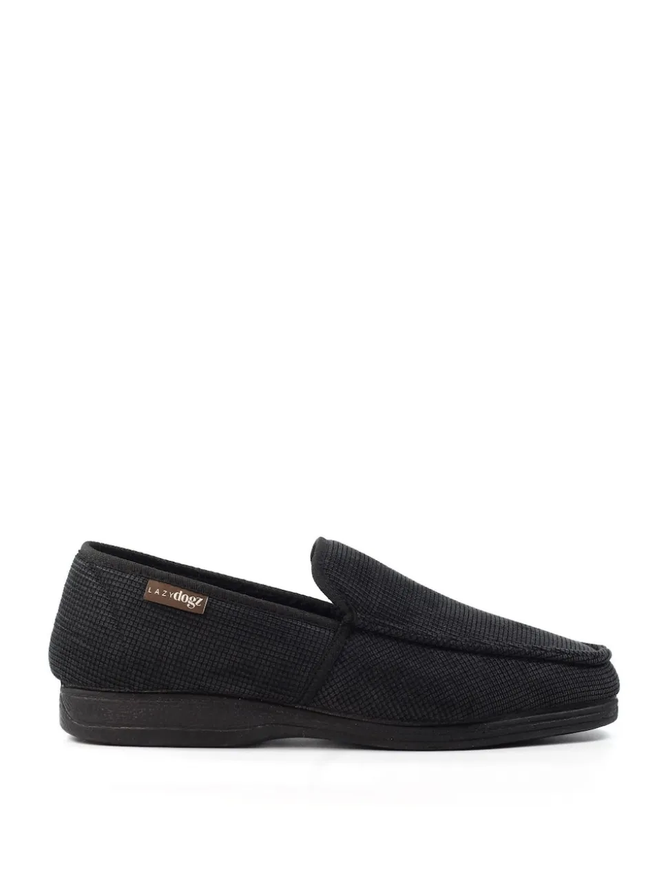 Lazy Dogz Dylan Full Black Slippers