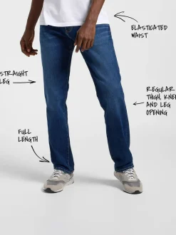 Lee Black Straight Fit MVP Jeans