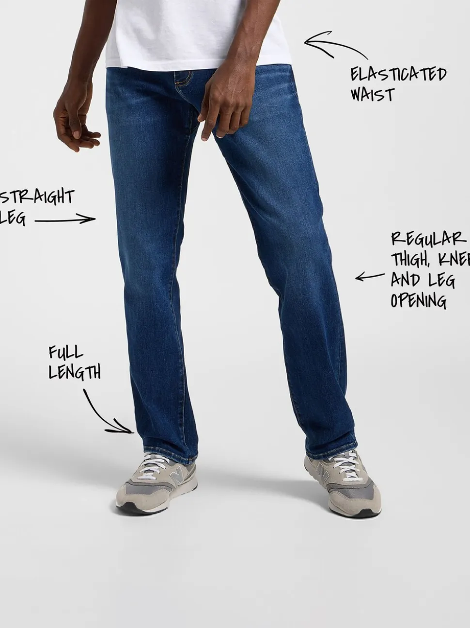 Lee Black Straight Fit MVP Jeans