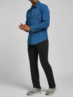 Lee Black Straight Fit MVP Jeans