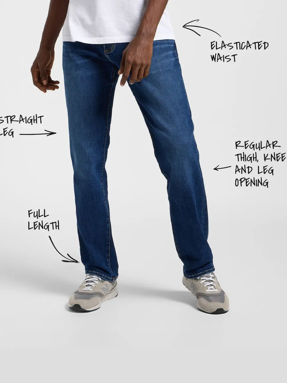 Lee Maddox Straight Fit Extreme Motion Jeans