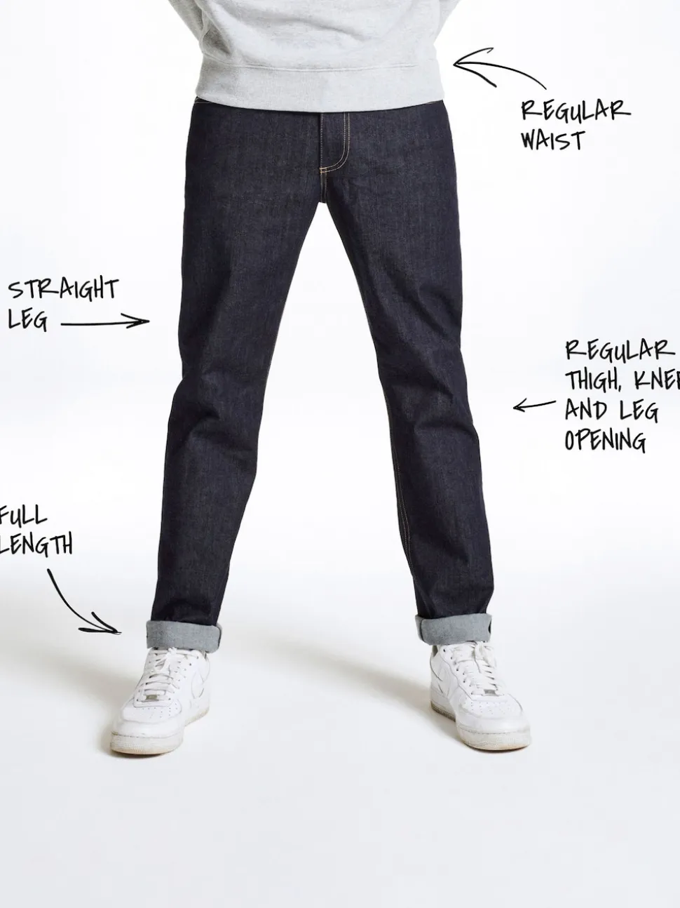 Lee Reach West Straight Fit Relaxed Jeans
