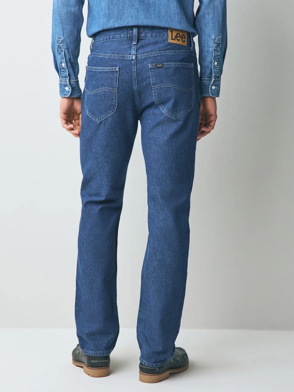 Lee Reach West Straight Fit Relaxed Jeans