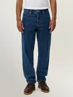 Les Deux Blue Ryder Washed Denim Jeans