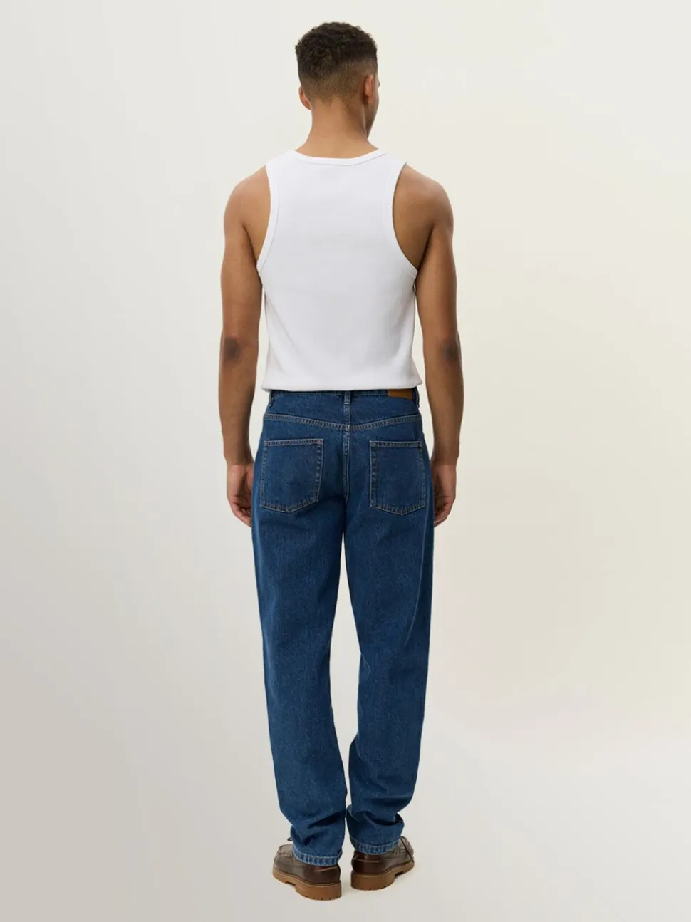 Les Deux Blue Ryder Washed Denim Jeans