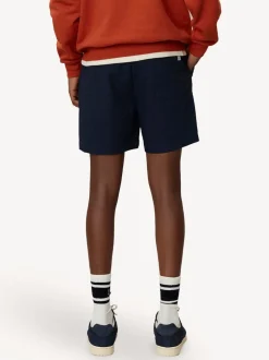Les Deux Blue Stan Seersucker Swim Shorts