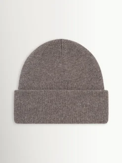 Les Deux Grey Wayne Embroidered Beanie
