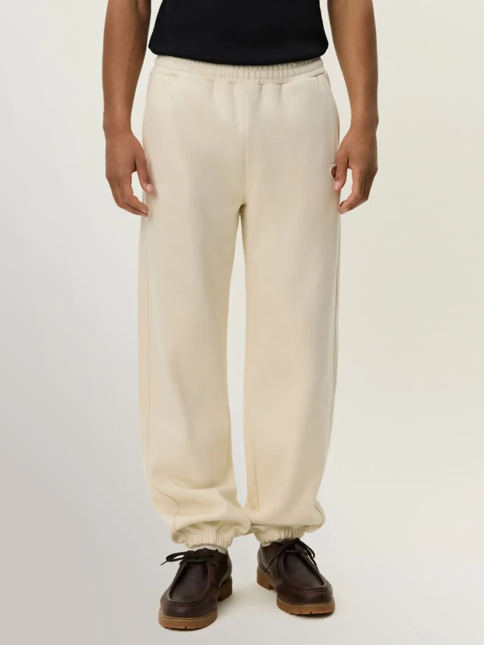 Les Deux Natural Felipe Patch Joggers