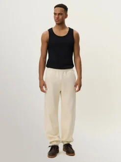 Les Deux Natural Felipe Patch Joggers