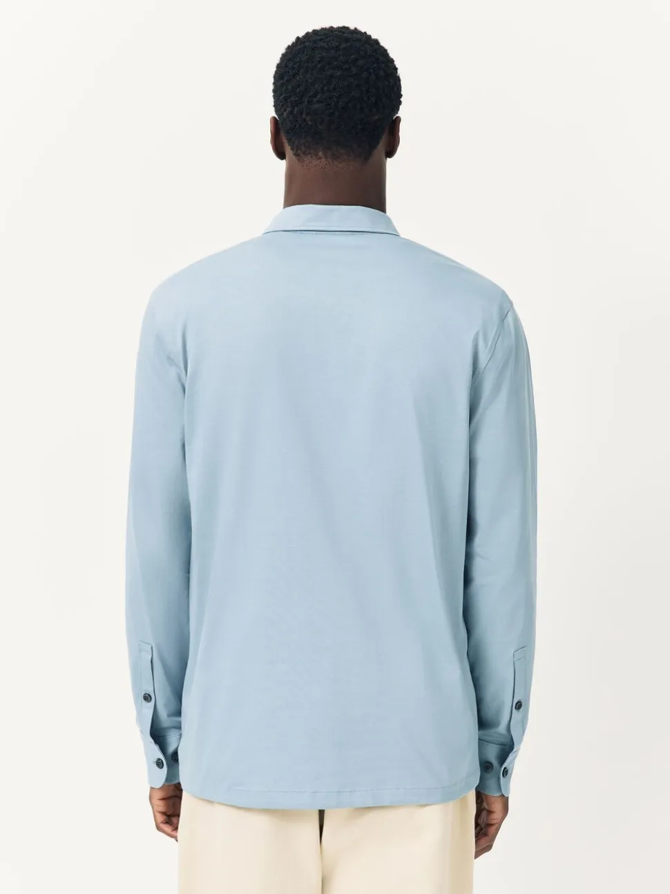 Light Blue Jersey Shirt