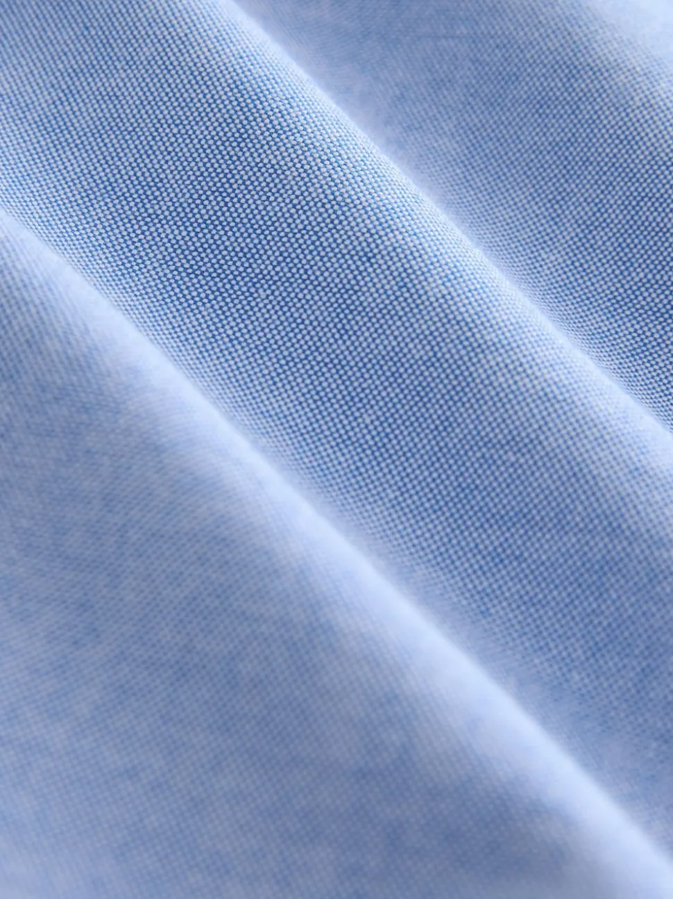 Light Blue Regular Fit Long Sleeve Oxford Shirt