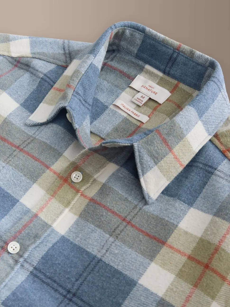 Light Blue Signature Long Sleeve Check Shirt