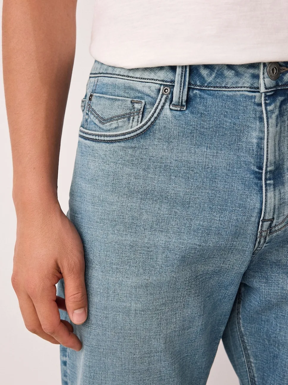 Light Blue Slim Fit Motionflex Jeans