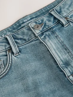 Light Blue Straight Fit Motionflex Jeans