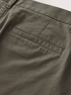 Light Brown Relaxed Fit Stretch Chinos Trousers