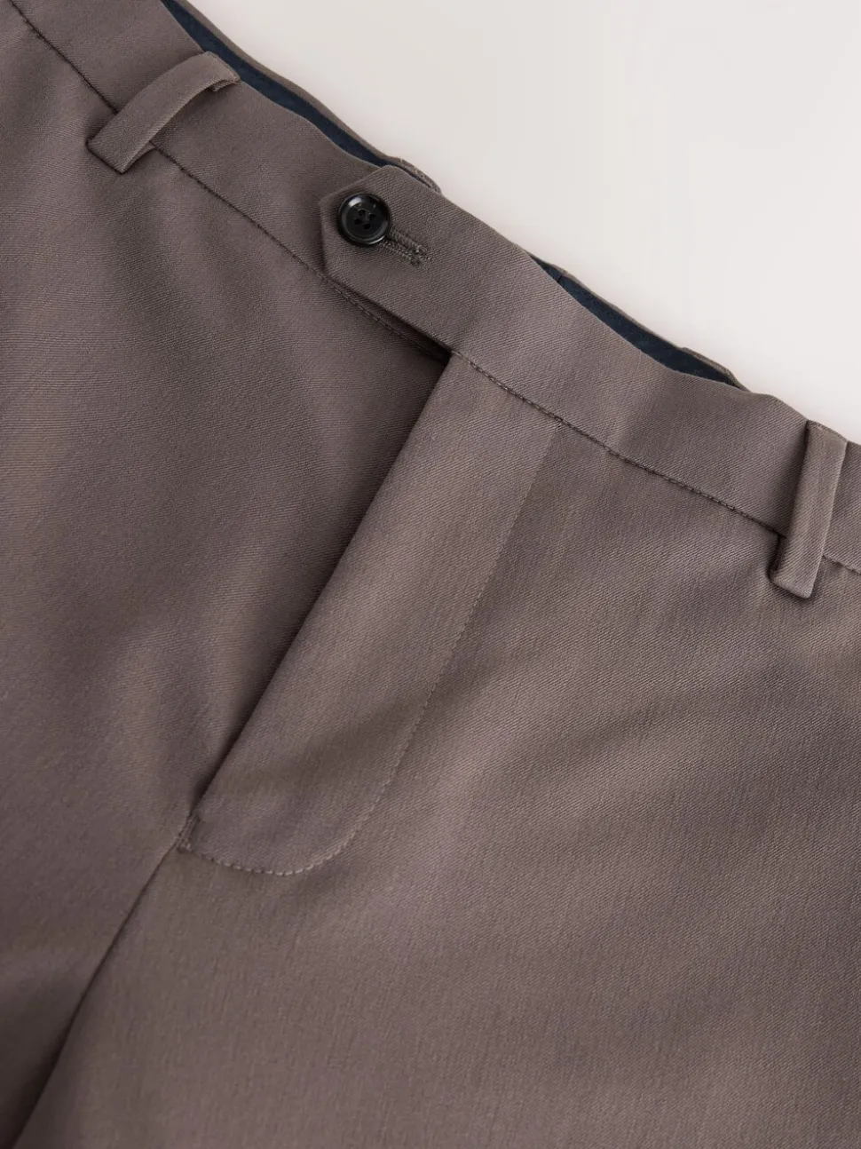 Light Brown Skinny Fit Motionflex Stretch Suit Trousers