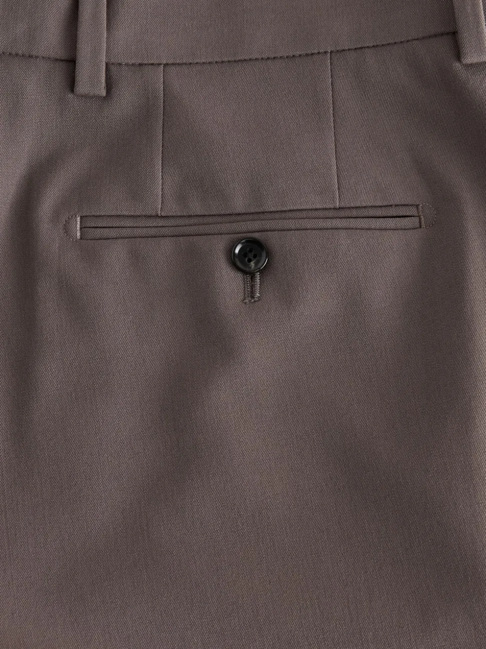 Light Brown Skinny Fit Motionflex Stretch Suit Trousers