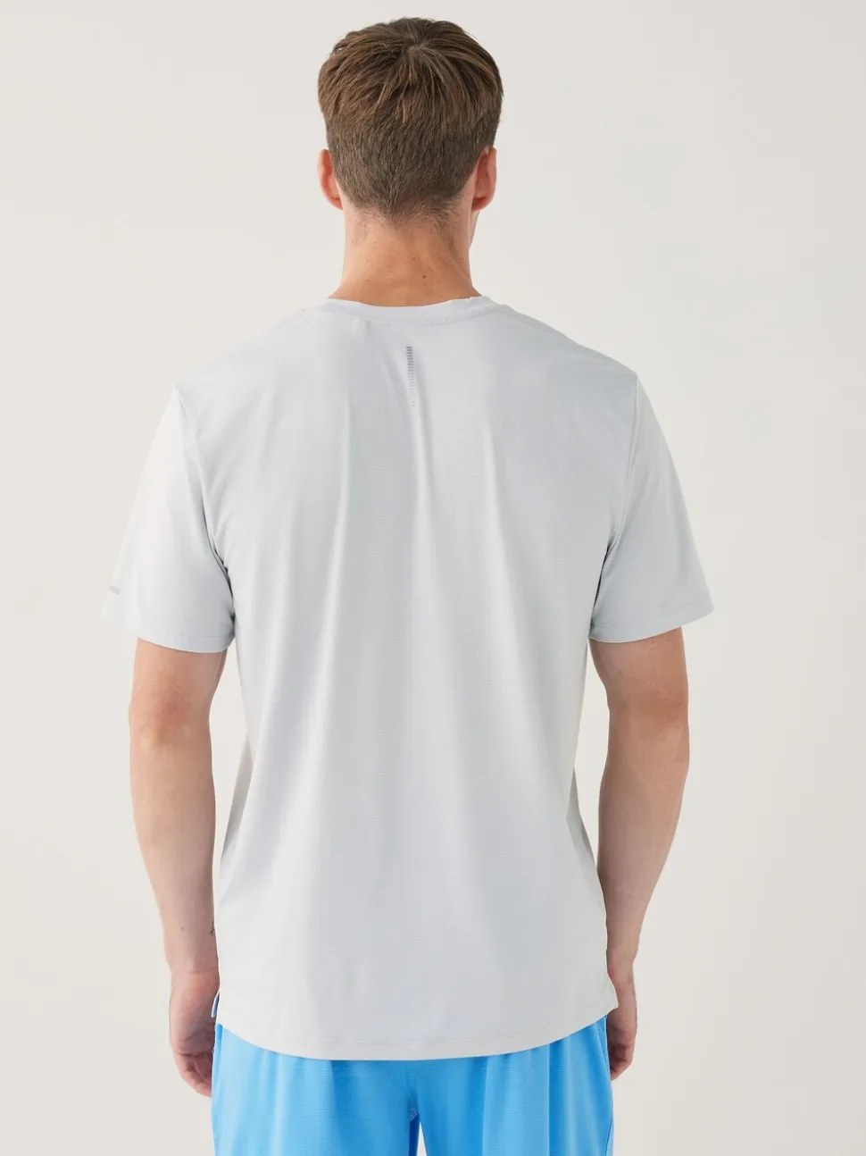 Light Grey Active Gym Textured Training T-Shirt
