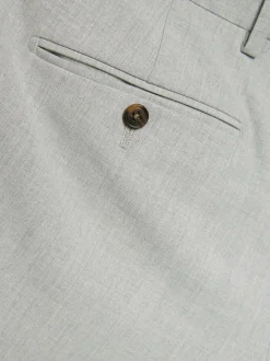 Light Grey Skinny Fit Motionflex Stretch Suit Trousers