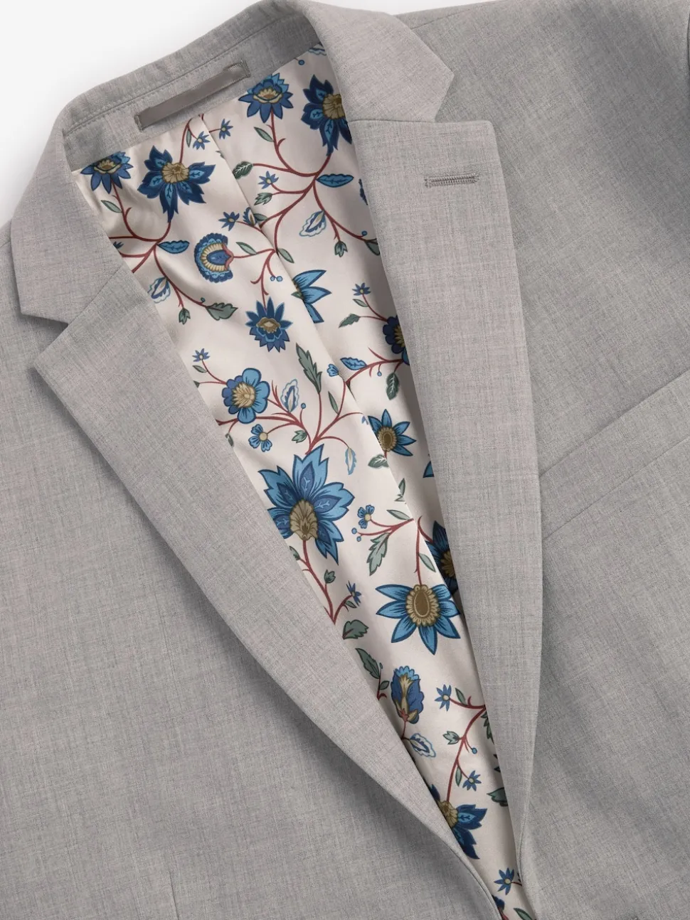 Light Grey Slim Fit Motionflex Stretch Suit Jacket