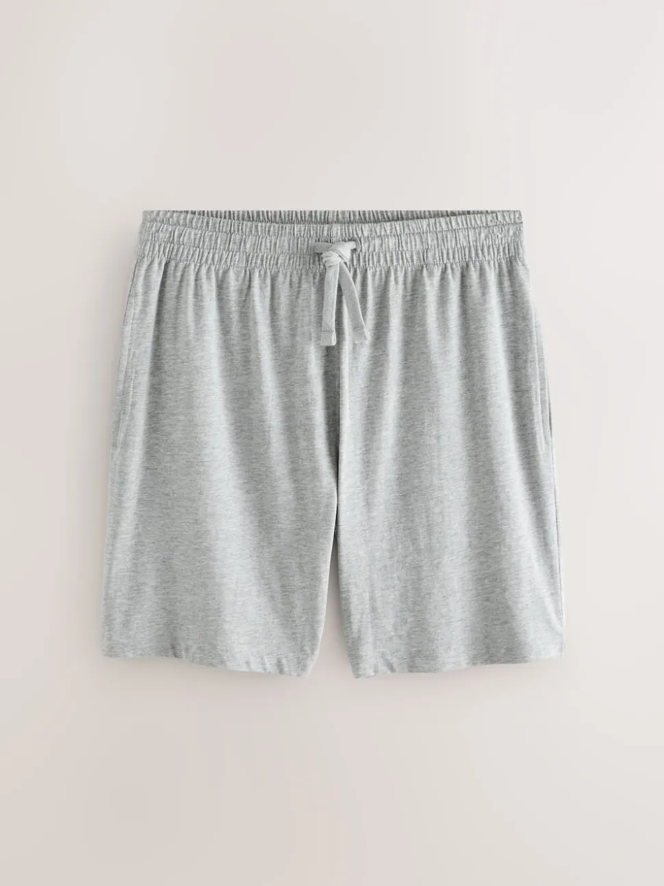 Lilac Purple/Grey Marl Short Sleeve Jersey Pyjamas Set