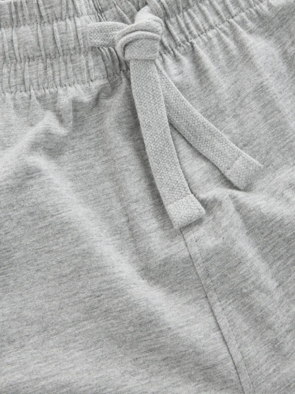 Lilac Purple/Grey Marl Short Sleeve Jersey Pyjamas Set
