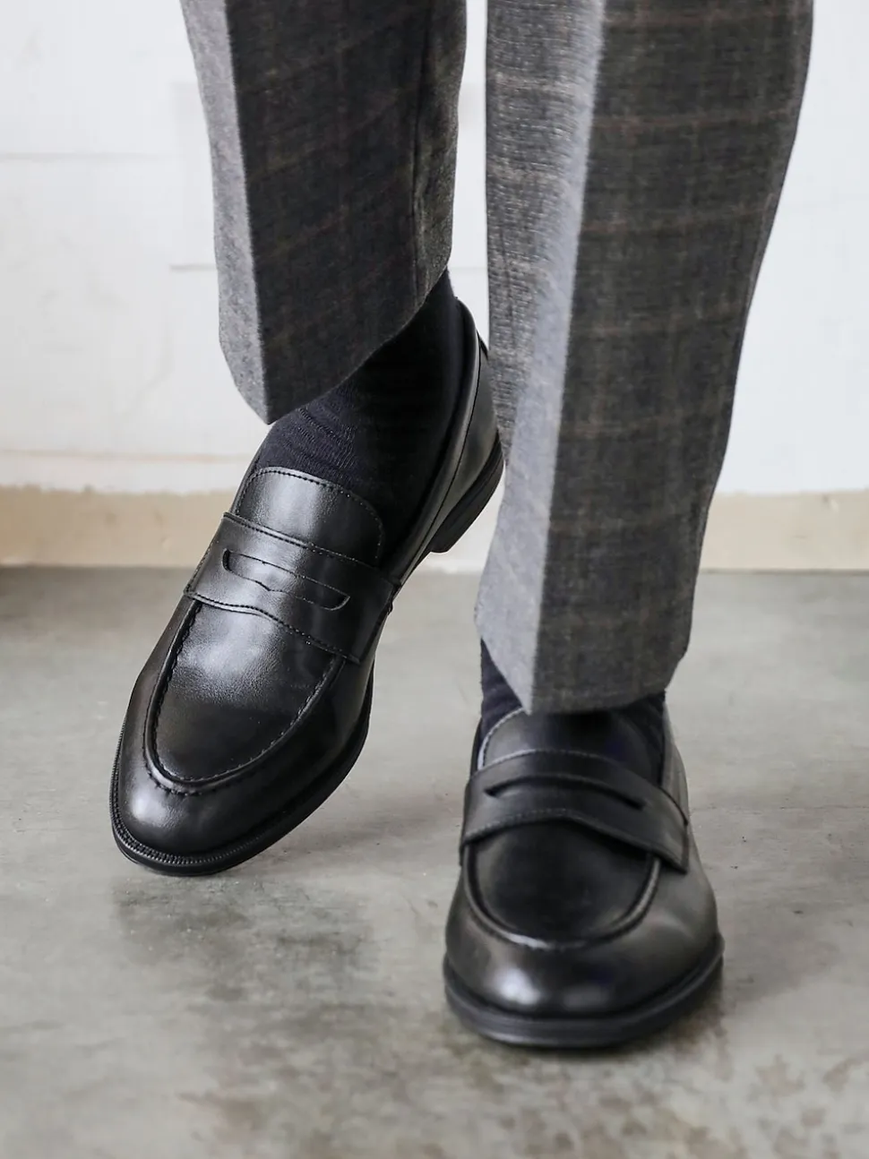 Linzi Black Aurelio Penny Loafers