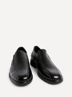 Linzi Black Diego Panel Slip-On Shoes