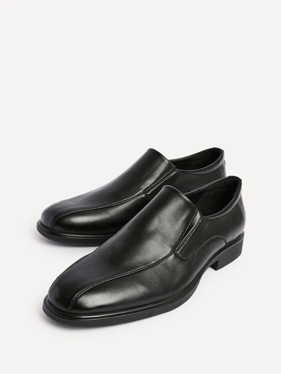 Linzi Black Diego Panel Slip-On Shoes