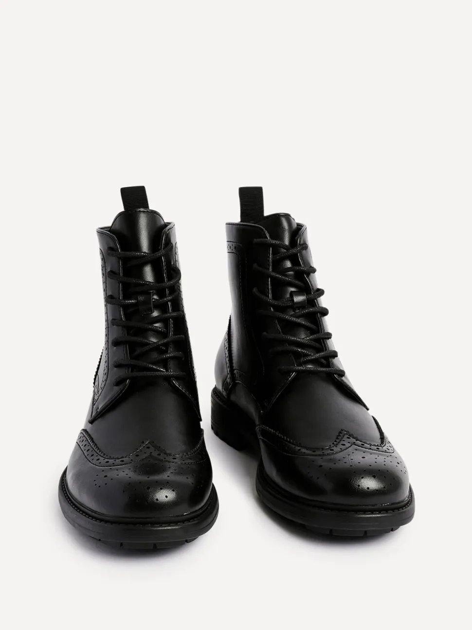 Linzi Black Leonardo Brogue Boots