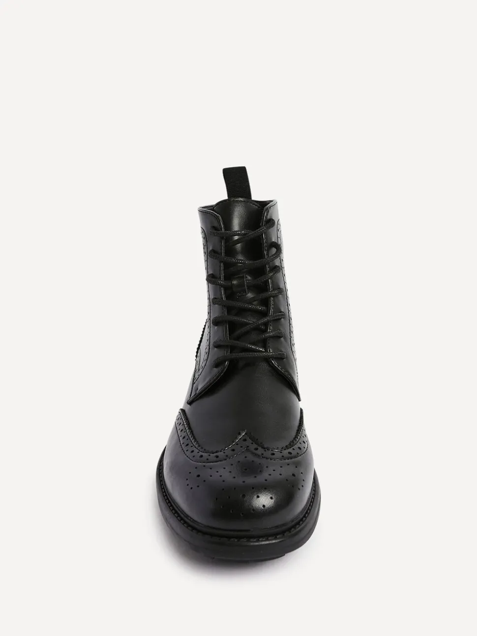 Linzi Black Leonardo Brogue Boots