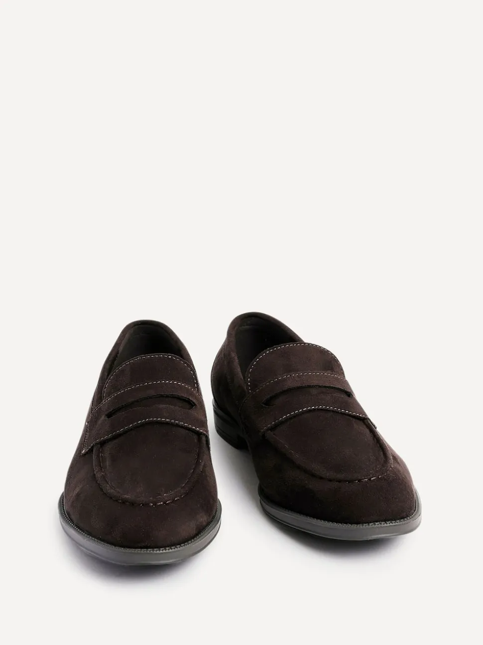 Linzi Dark Brown Aurelio Penny Loafers