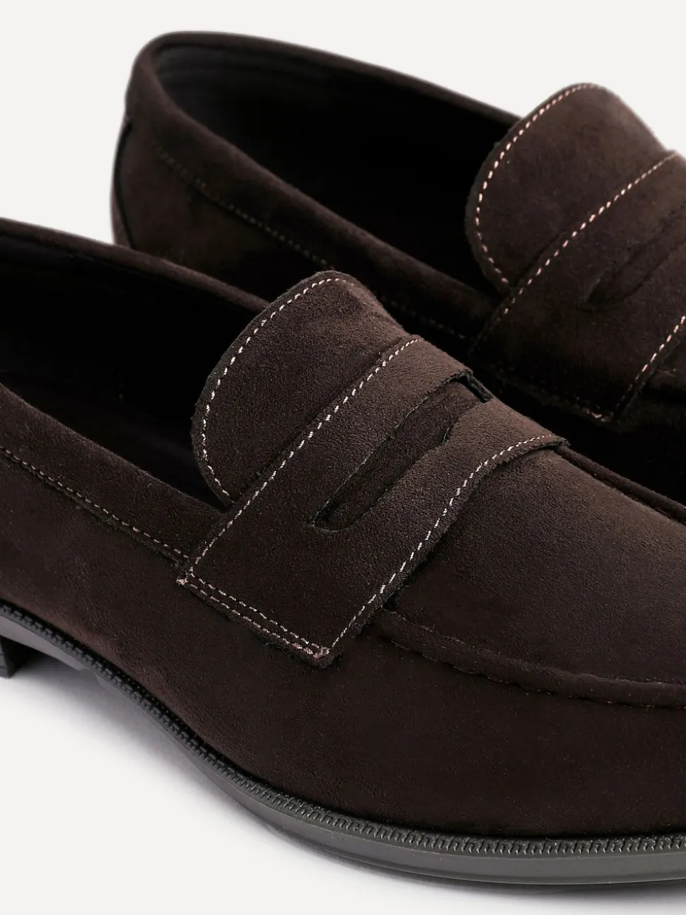Linzi Dark Brown Aurelio Penny Loafers