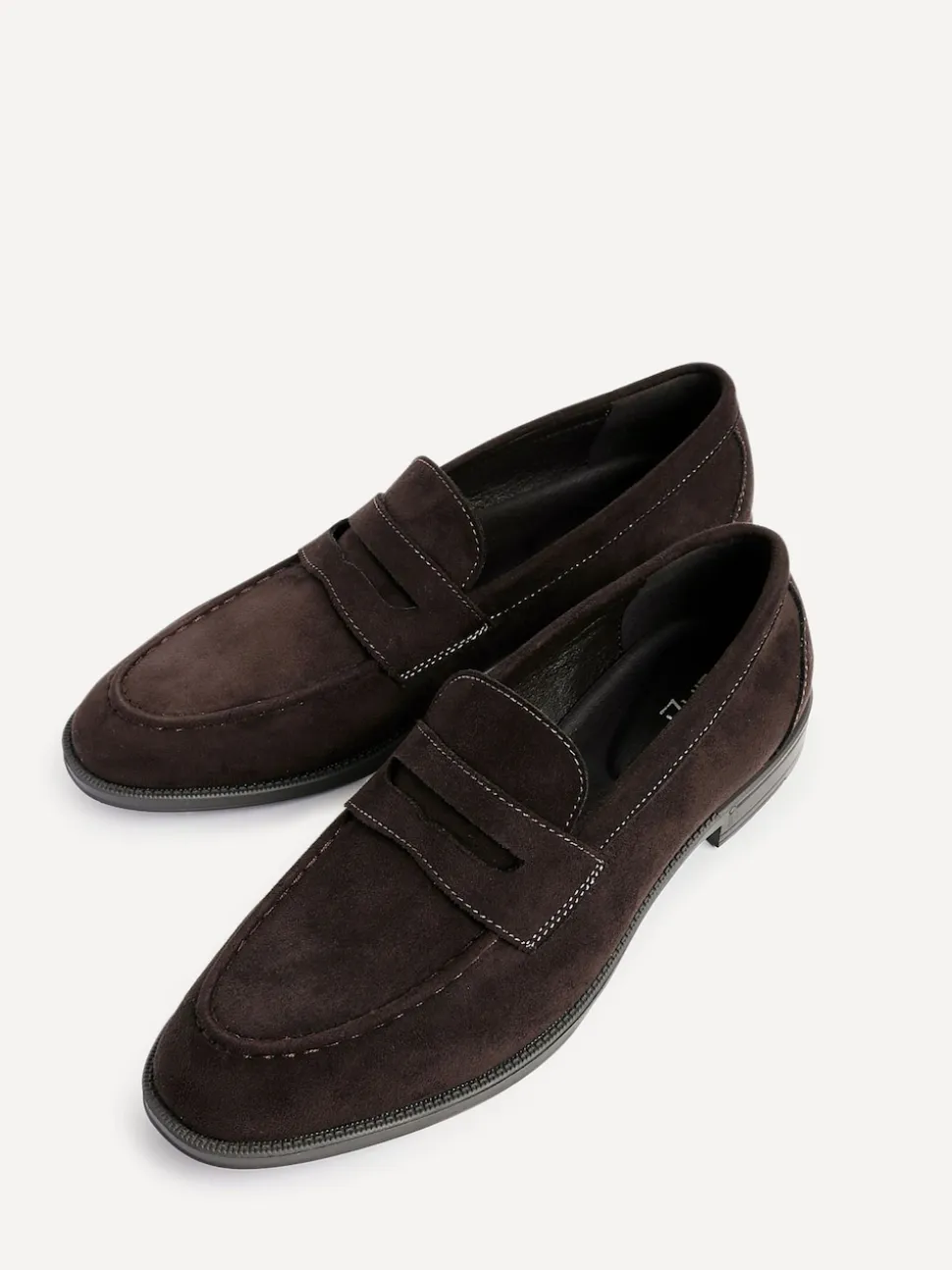 Linzi Dark Brown Aurelio Penny Loafers