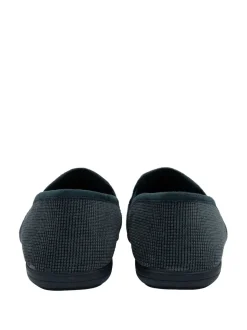 Lotus Blue Flat Full Slippers