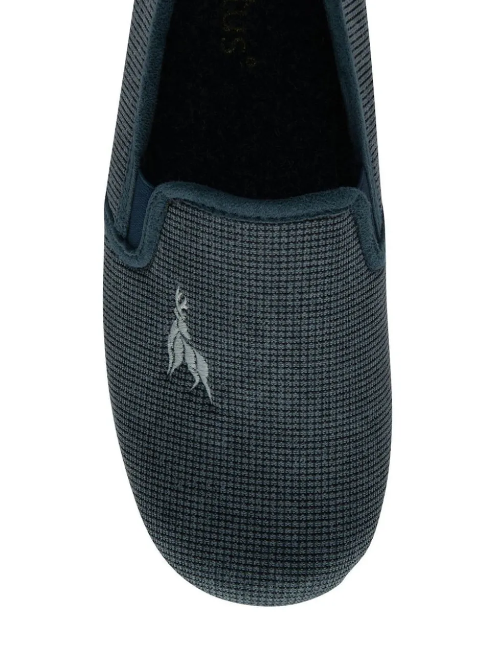 Lotus Blue Flat Full Slippers