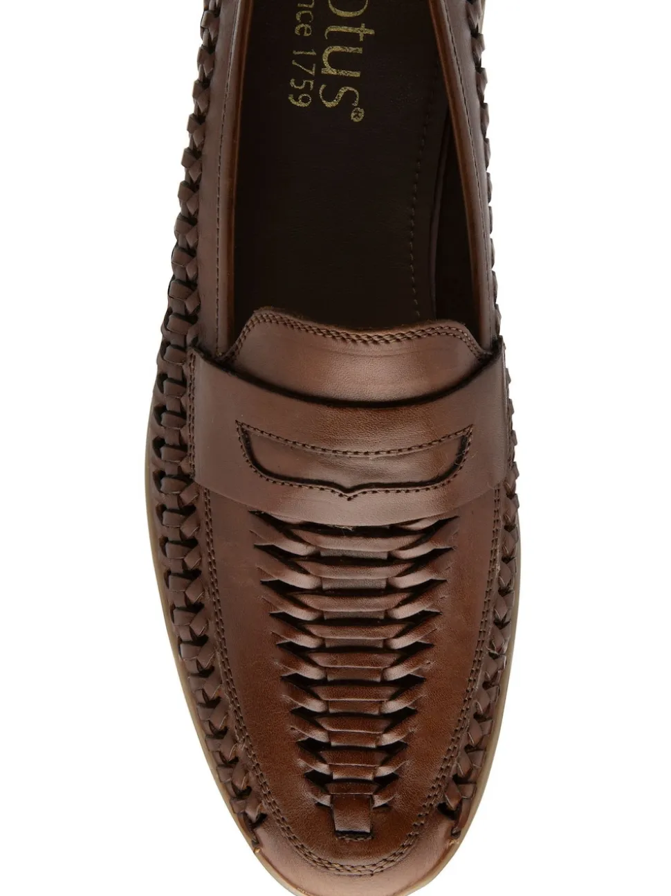 Lotus Brown Casual Loafers