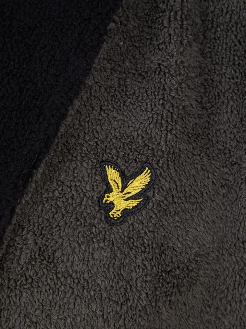 Lyle & Scott Black Adrian Bathrobe