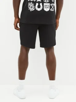 Lyle & Scott Black Cotton Jersey Shorts