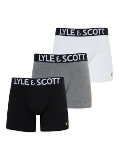 Lyle & Scott Black Daniel Premium Trunks 3 Pack