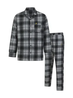 Lyle & Scott Black Julian Pyjamas Set