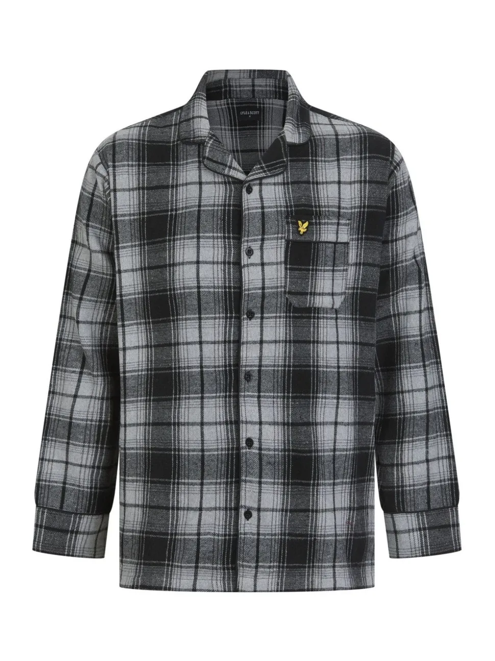 Lyle & Scott Black Julian Pyjamas Set