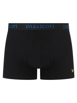 Lyle & Scott Black Miller Underwear Trunks 5 Pack