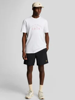 Lyle & Scott Black Sports Swim Shorts